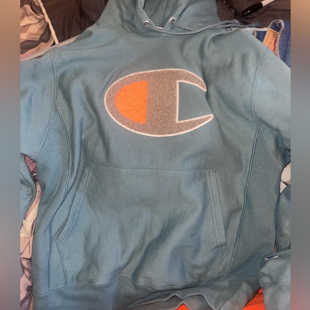 Men’s size small Champion Hoodie. Brand New